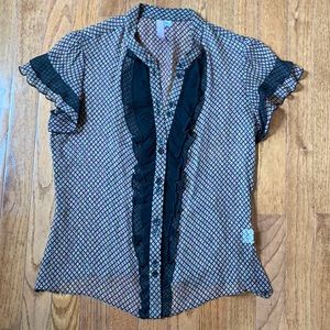 Vintage silk blouse small